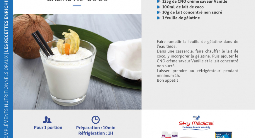 Crème au coco