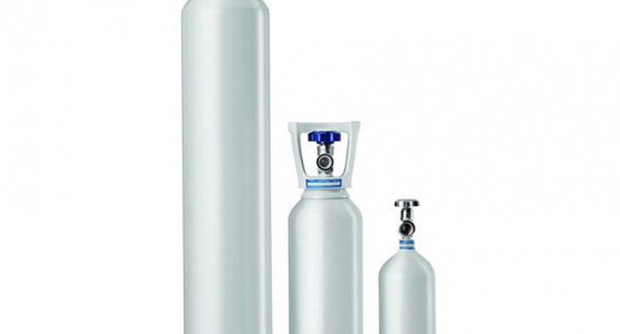 Bouteilles d'oxygène sous pression